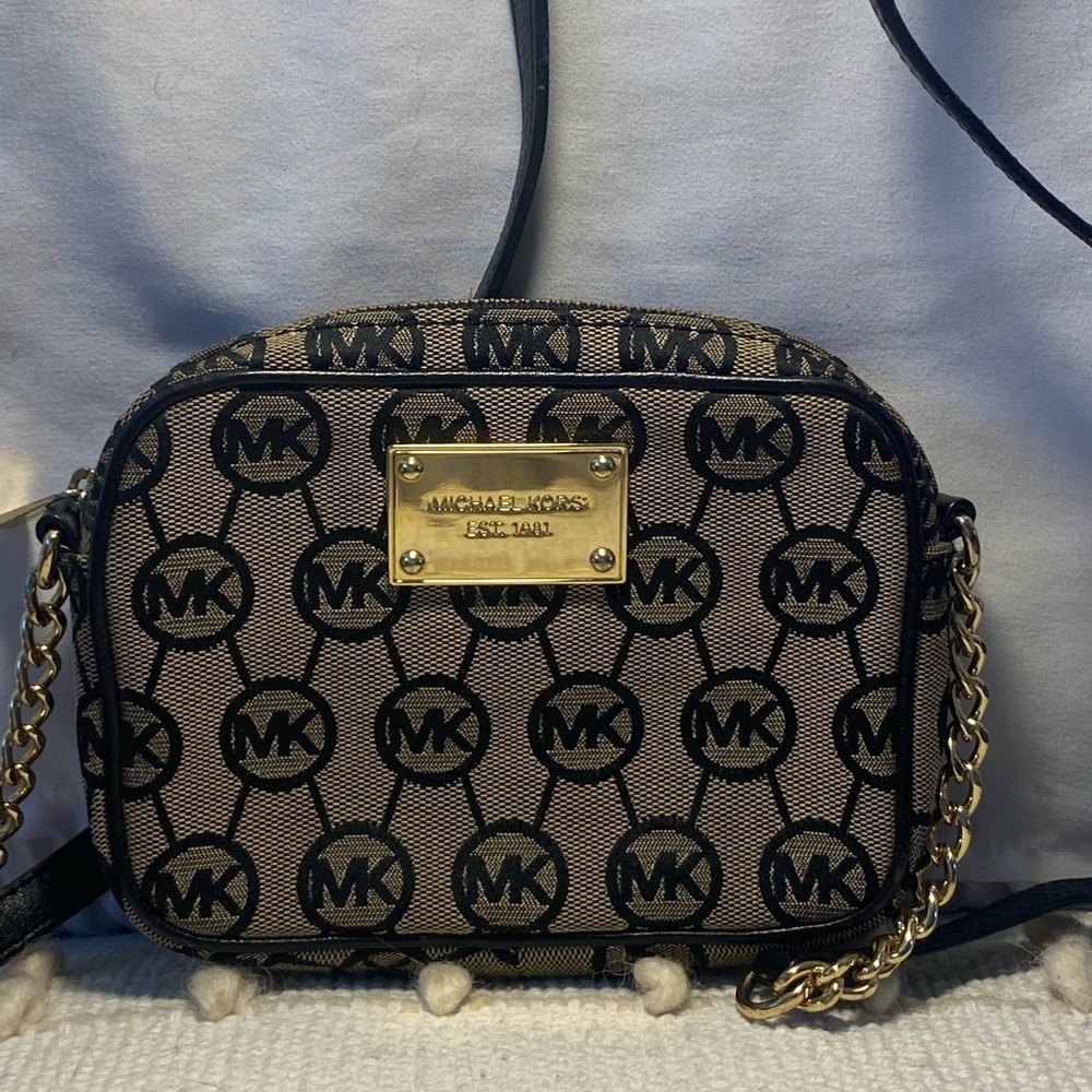 Michael Kors Crossbody with Gold Accents
